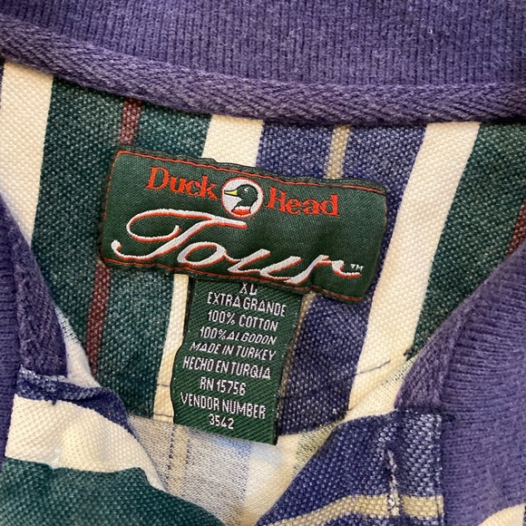VTG 90’s Duckhead Polo Shirt, Size: X-Large - Picture 4 of 8